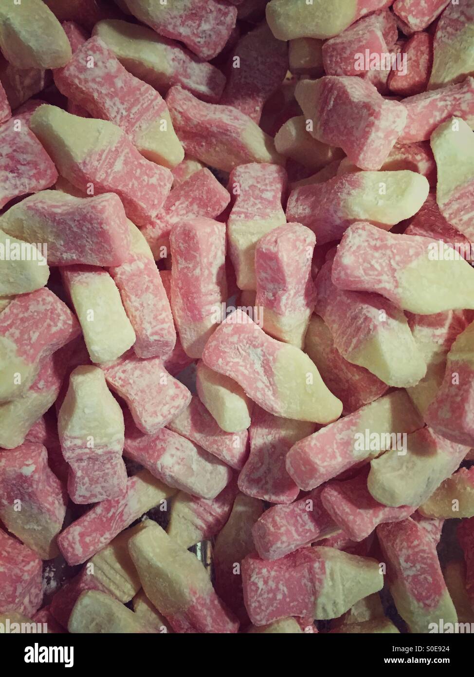 Milk bottle sweets Stock Photo Alamy