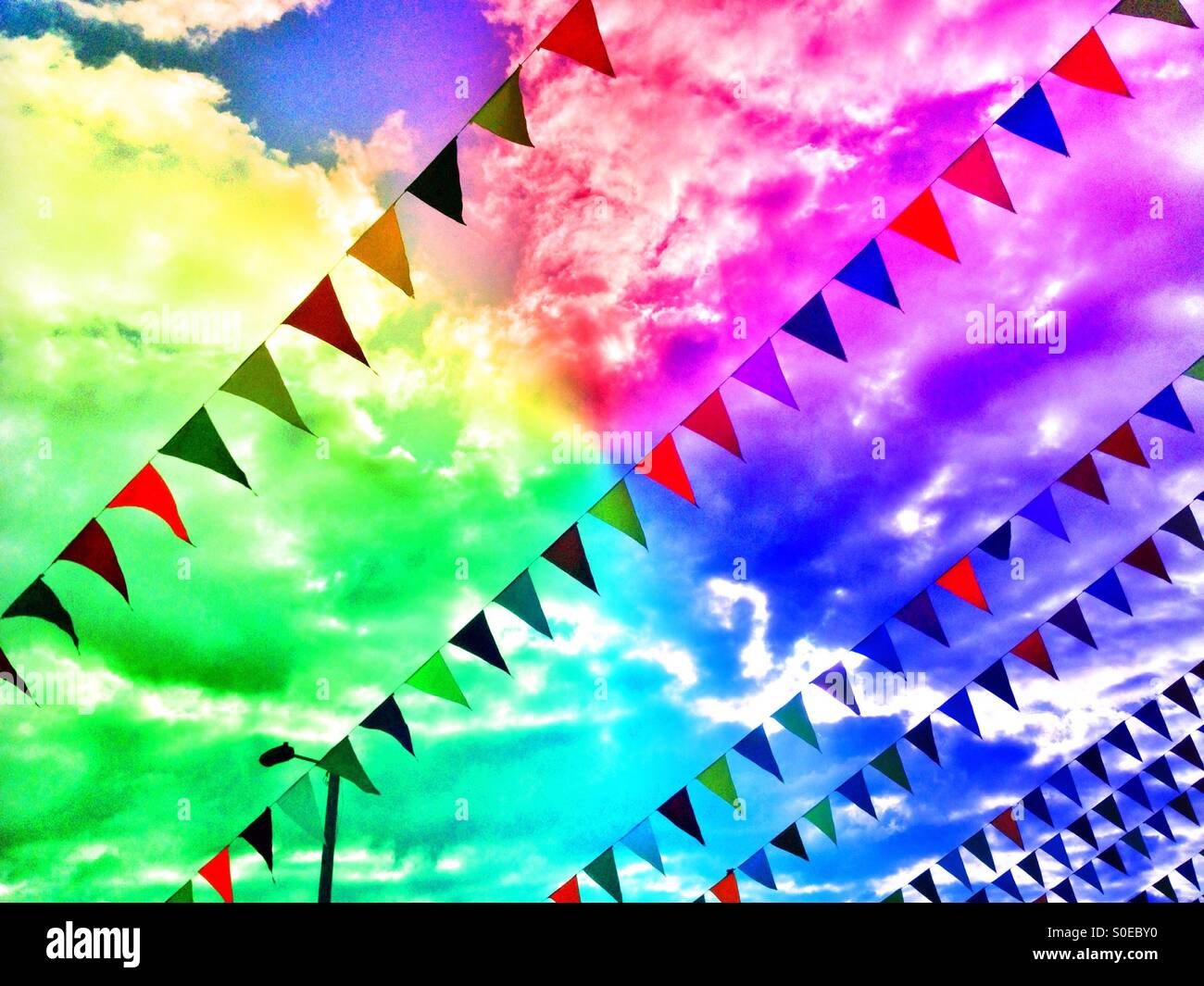 Sky - Smartphone Captured Stock Image