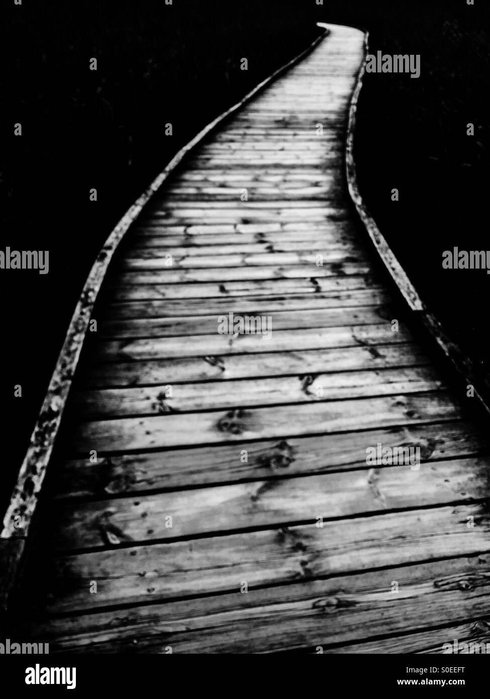 Boardwalk - Smartphone Captured Stock Image