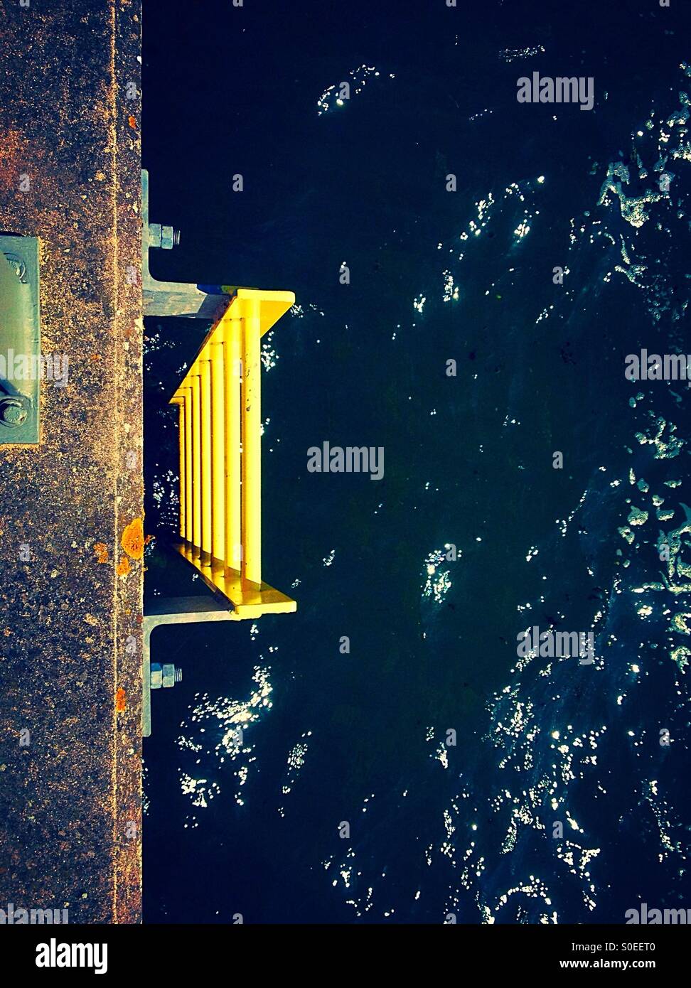 Escape route - Smartphone Captured Stock Image