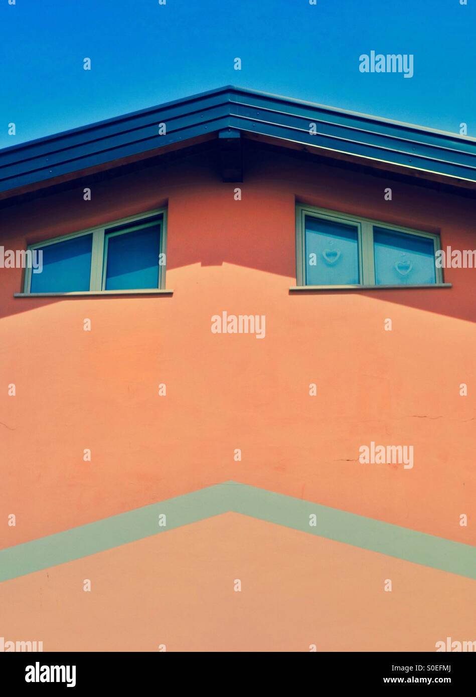 Sad house - Smartphone Captured Stock Image