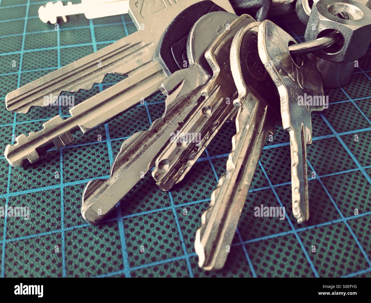 Keys - Smartphone Captured Stock Image
