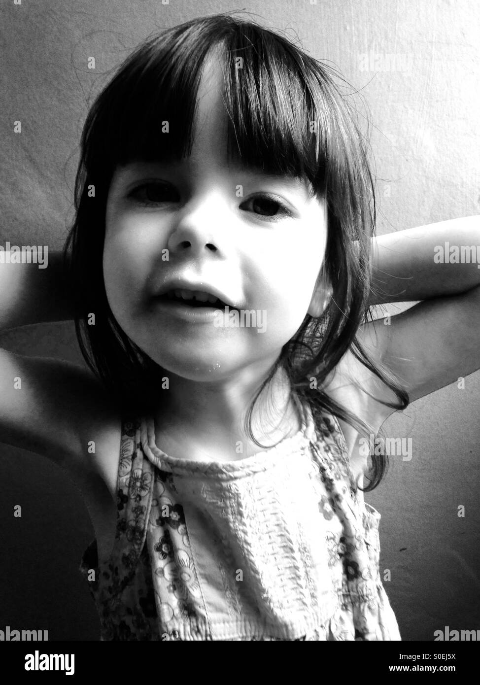 3year old girl Stock Photo Alamy