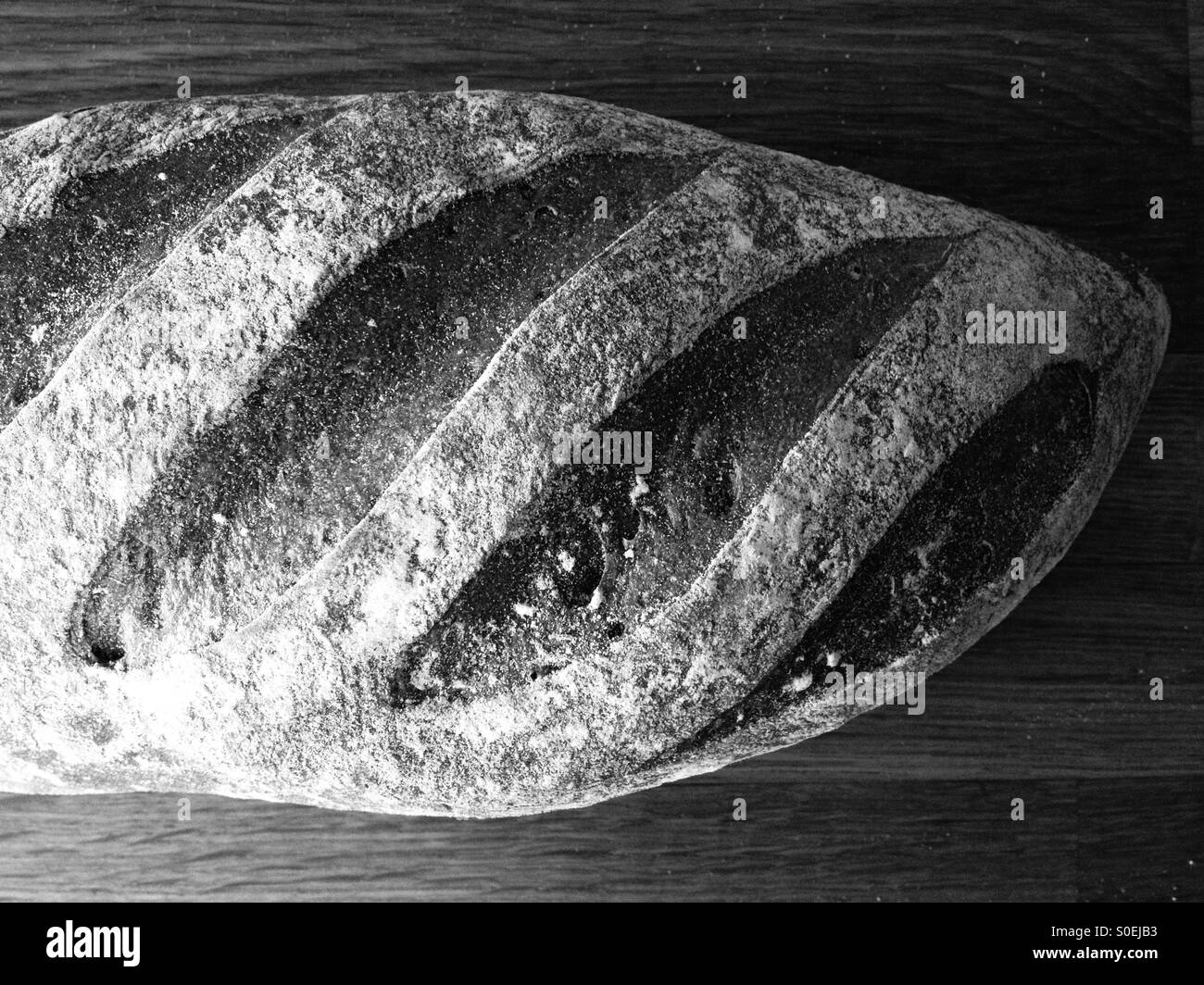 Polish rye bread Stock Photo