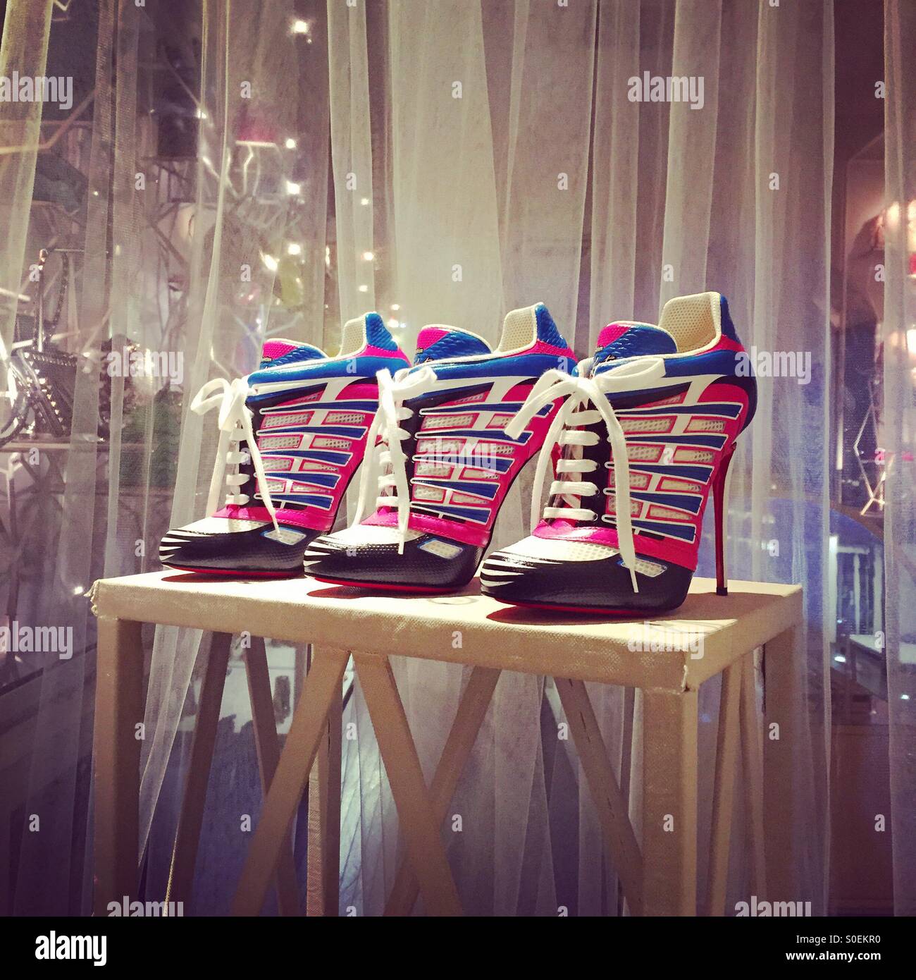 High heels - Smartphone Captured Stock Image