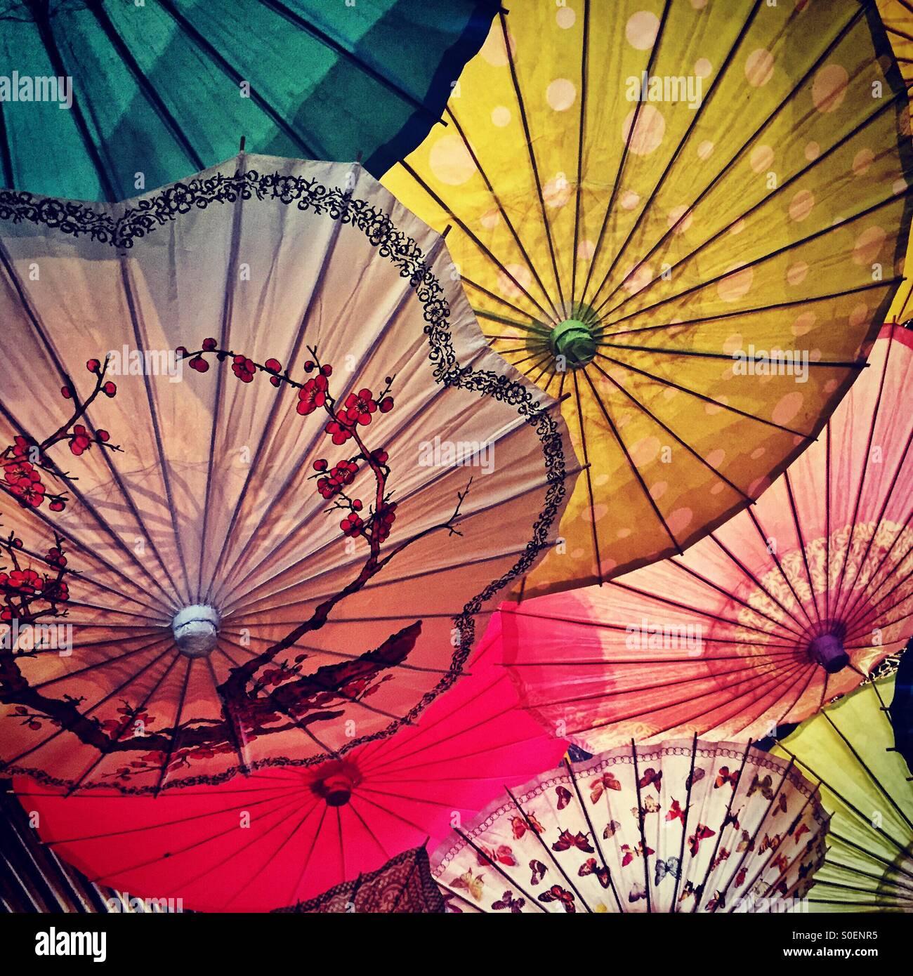 Umbrellas at ceiling hires stock photography and images Alamy