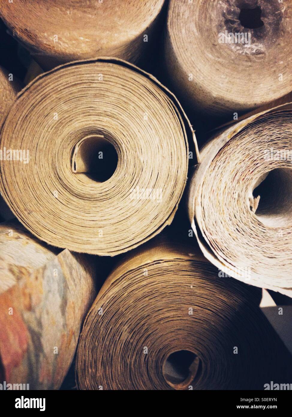 Wallpaper rolls hi-res stock photography and images - Alamy
