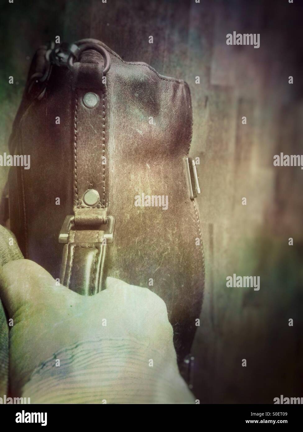 Going to work - Smartphone Captured Stock Image