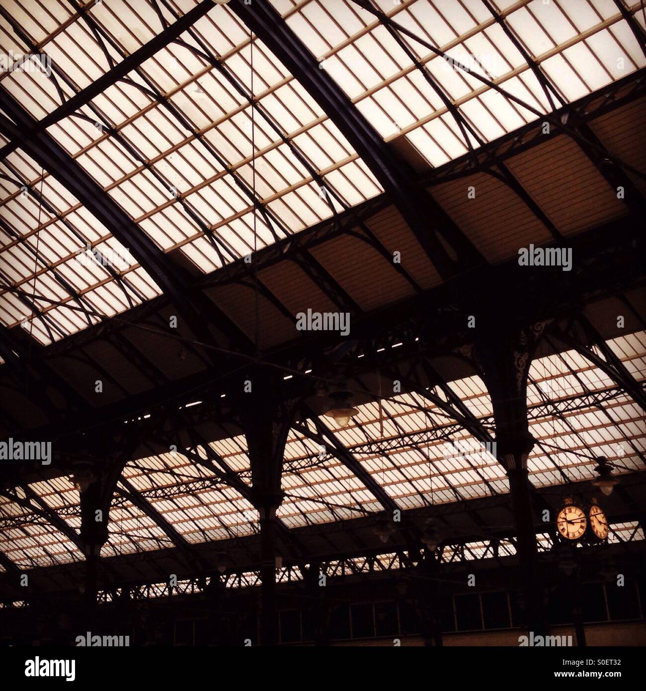 Brighton station - Smartphone Captured Stock Image