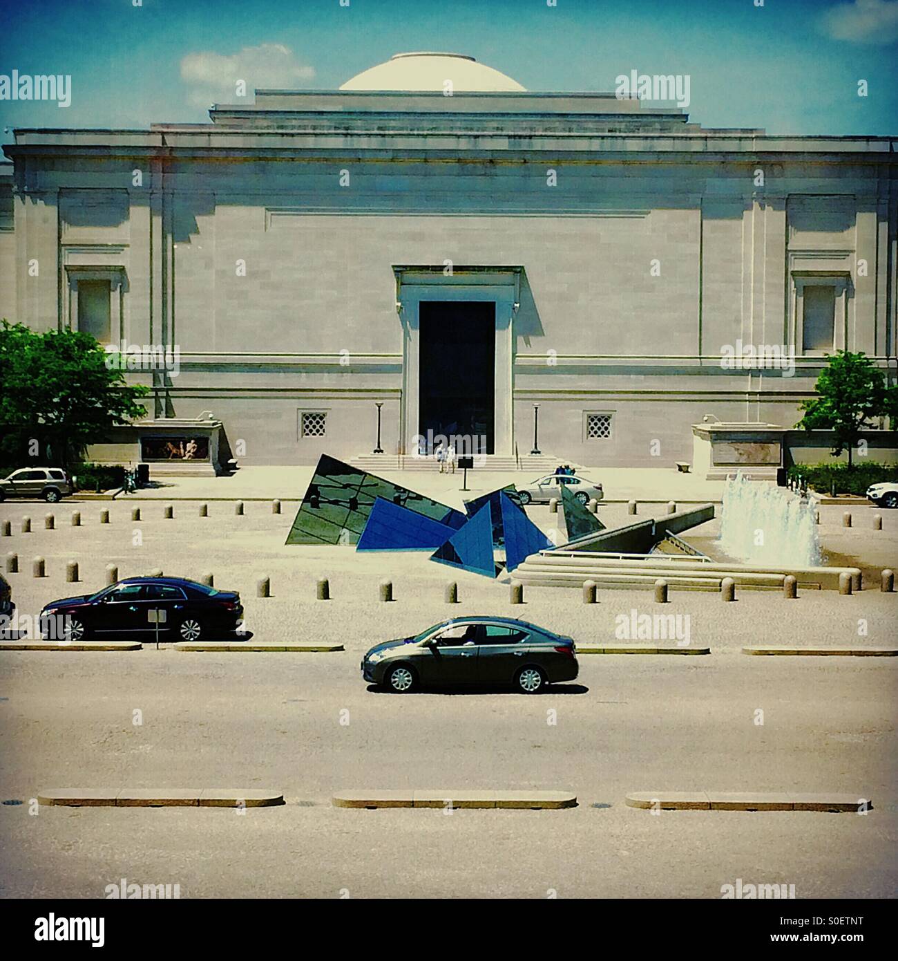 Smithsonian National Gallery of Art - Washington, D.C. USA - Smartphone Captured Stock Image