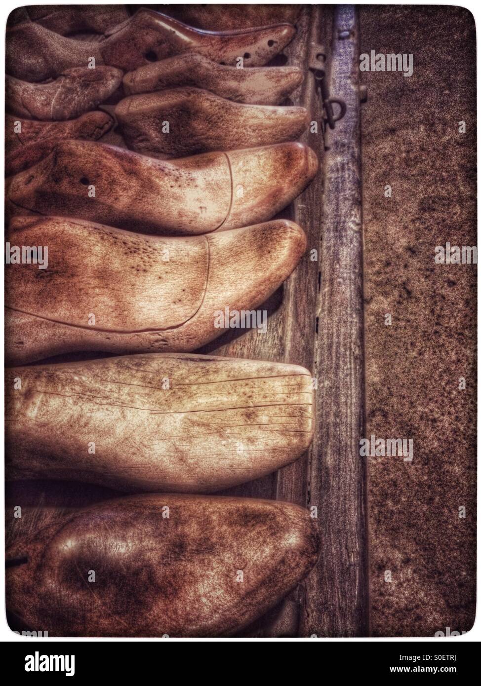 Wooden last shoe hi-res stock photography and images - Alamy