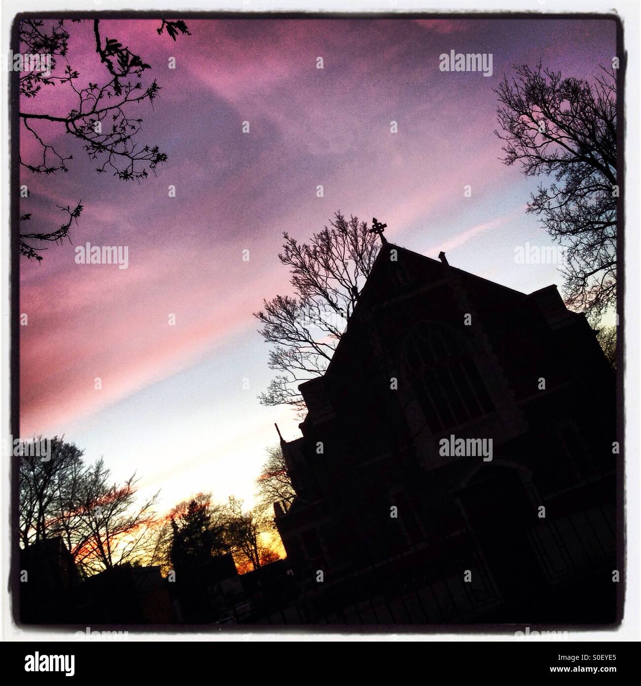 Church - Smartphone Captured Stock Image