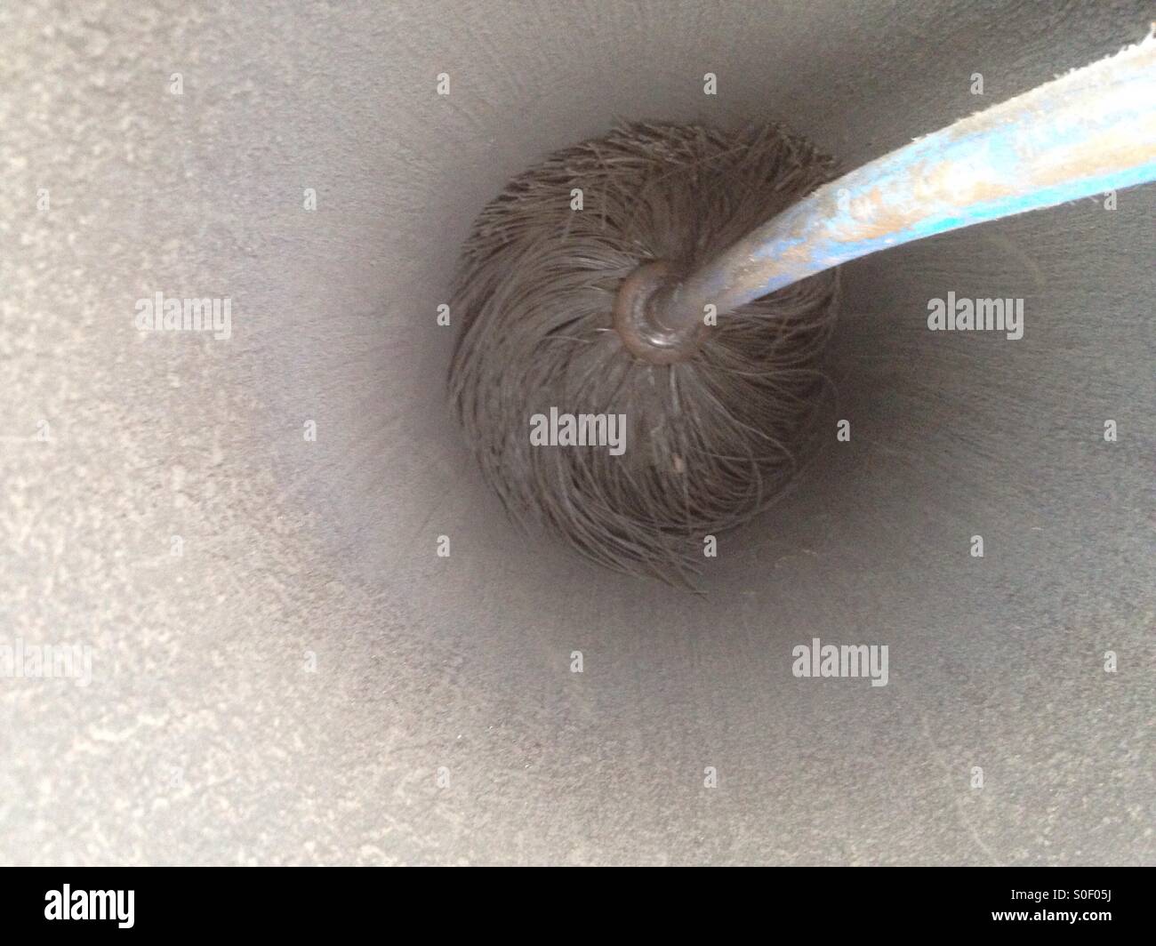 Traditional chimney sweeping Stock Photo Alamy