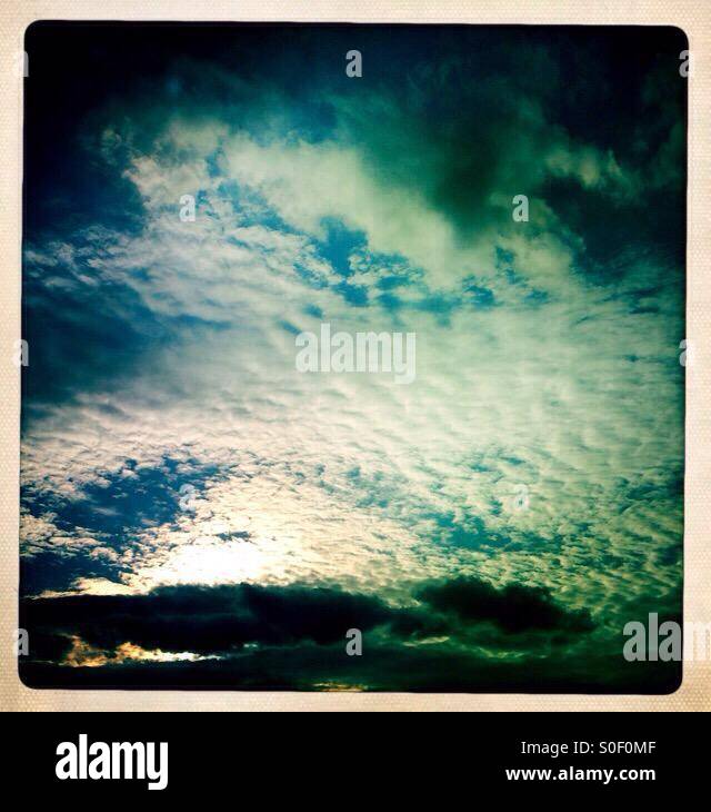 Clouds - Smartphone Captured Stock Image