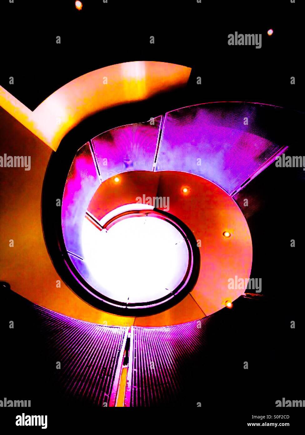 Number 6 - Smartphone Captured Stock Image