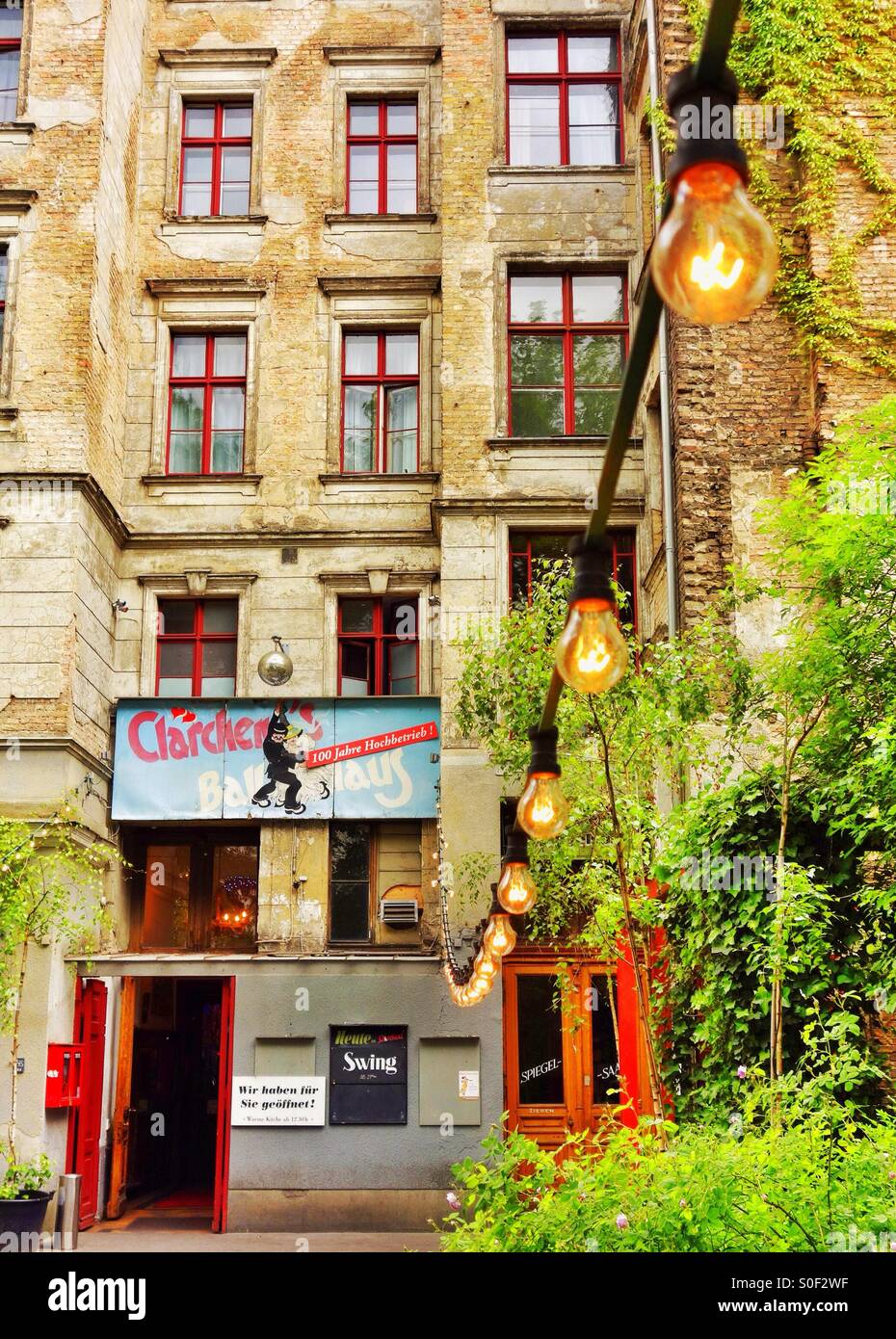 Clarchen's Ballhaus in Berlin Germany Stock Photo