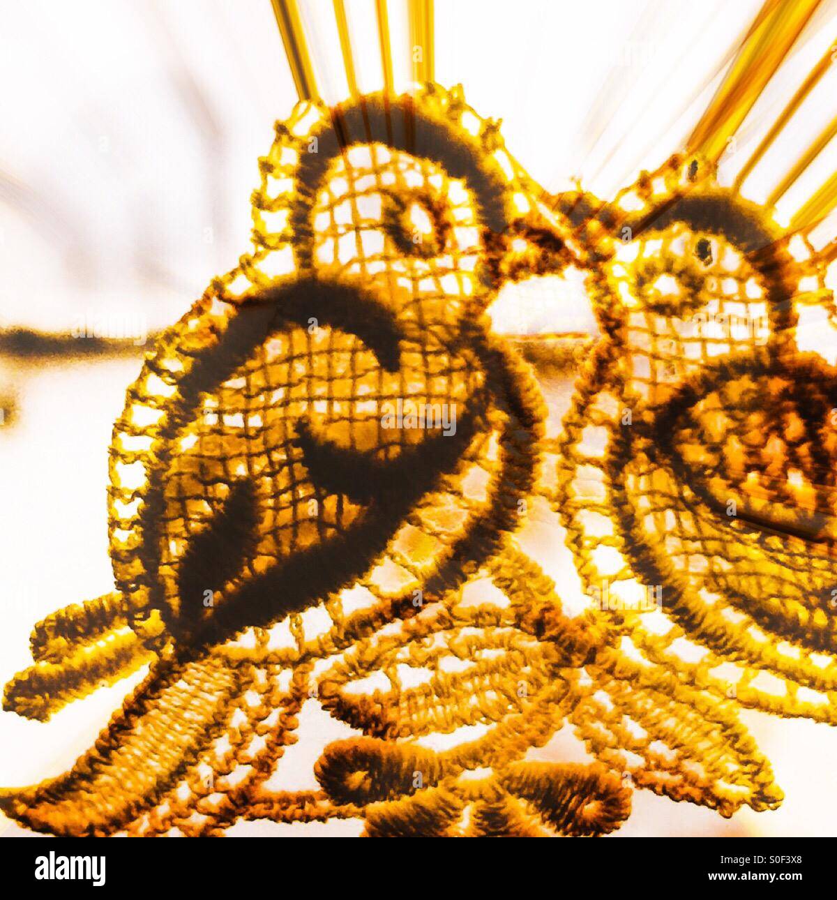 Love birds - Smartphone Captured Stock Image