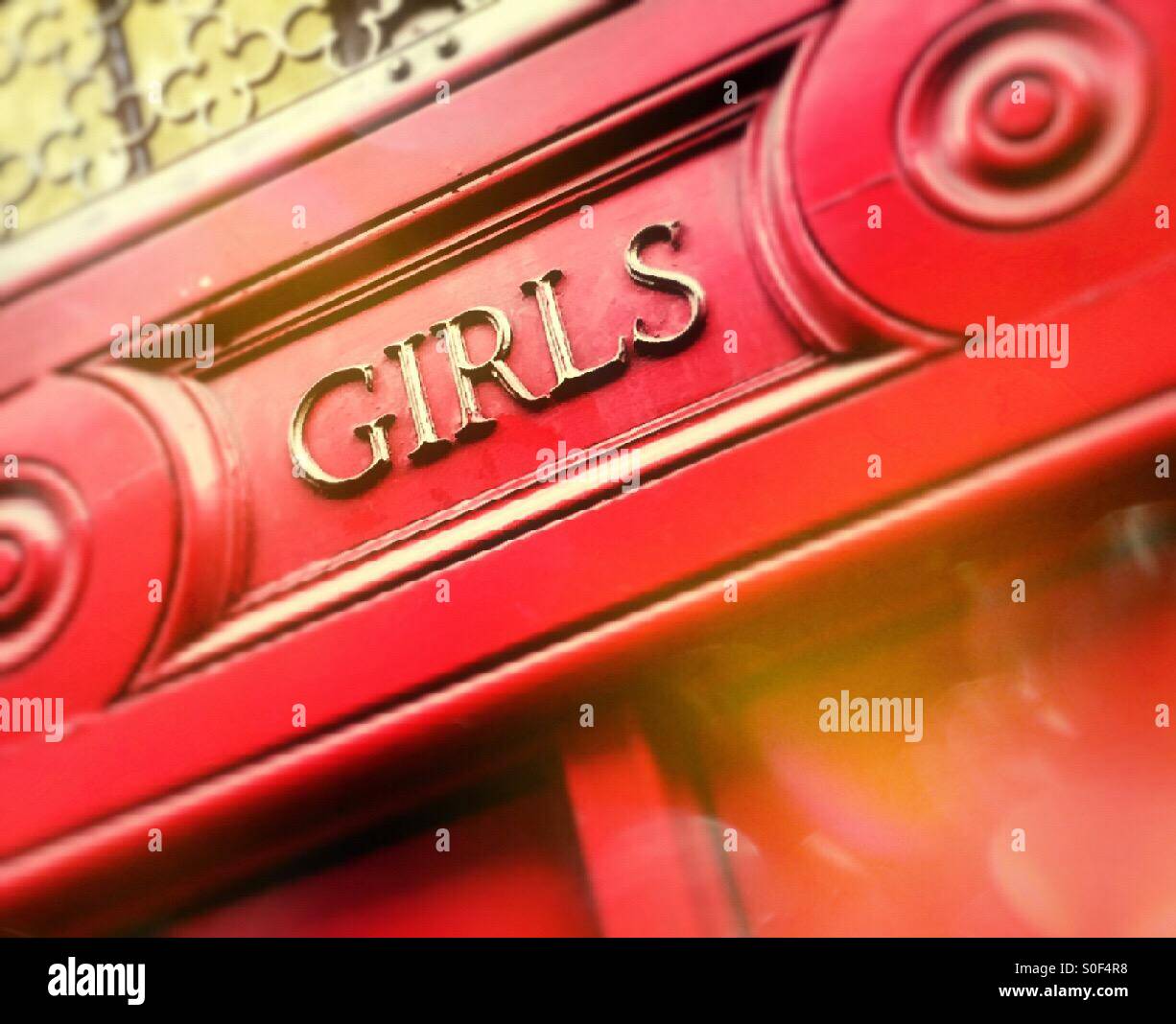 Girls - Smartphone Captured Stock Image