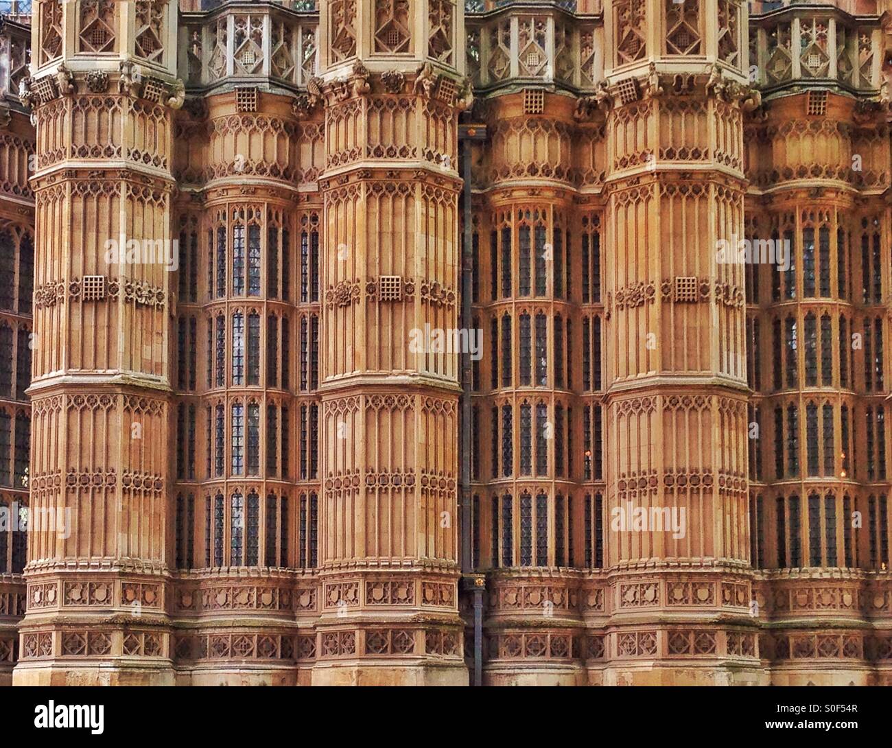 Detail of Westminster Abbey. - Smartphone Captured Stock Image