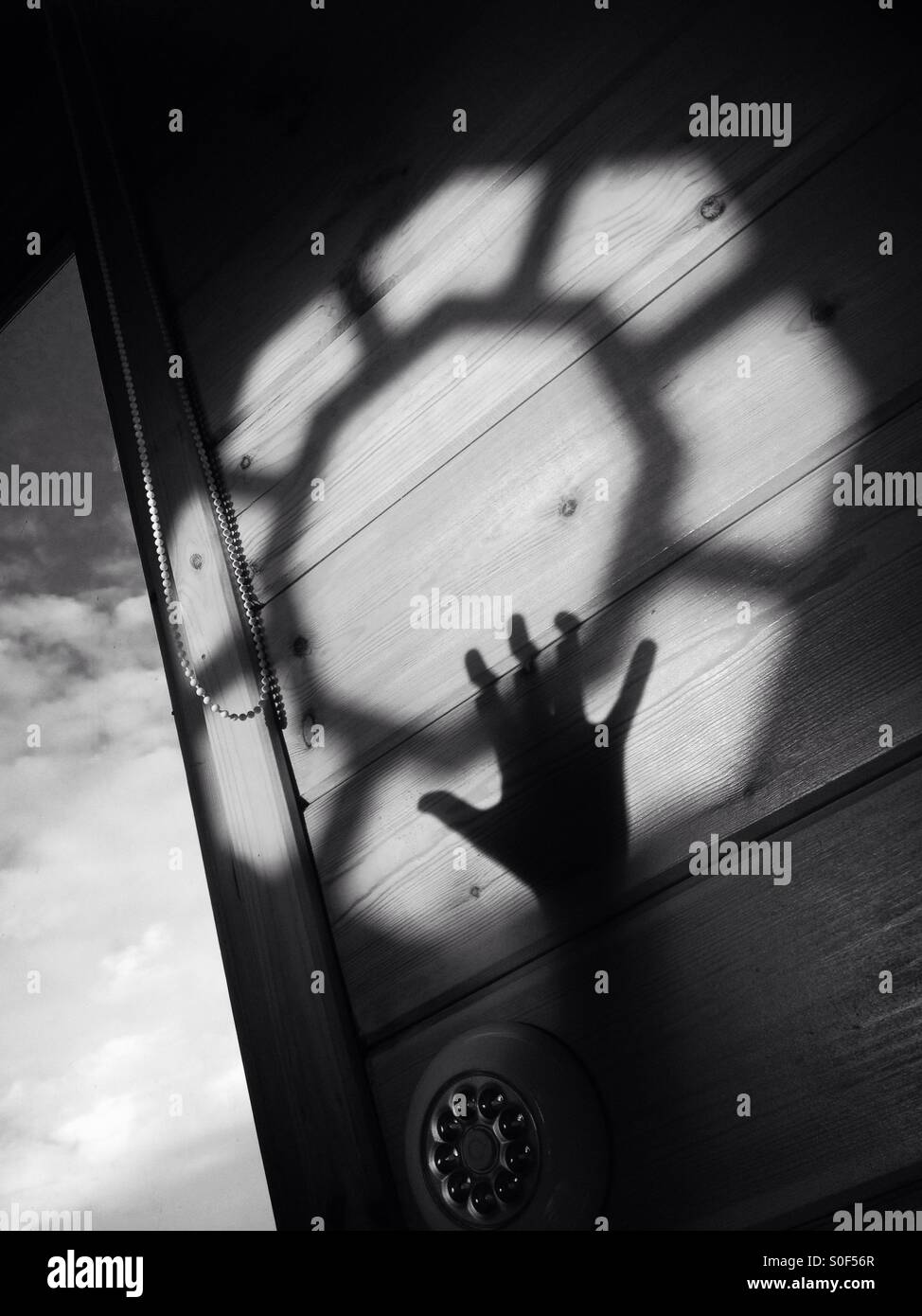Scary hand shadow hi-res stock photography and images - Alamy