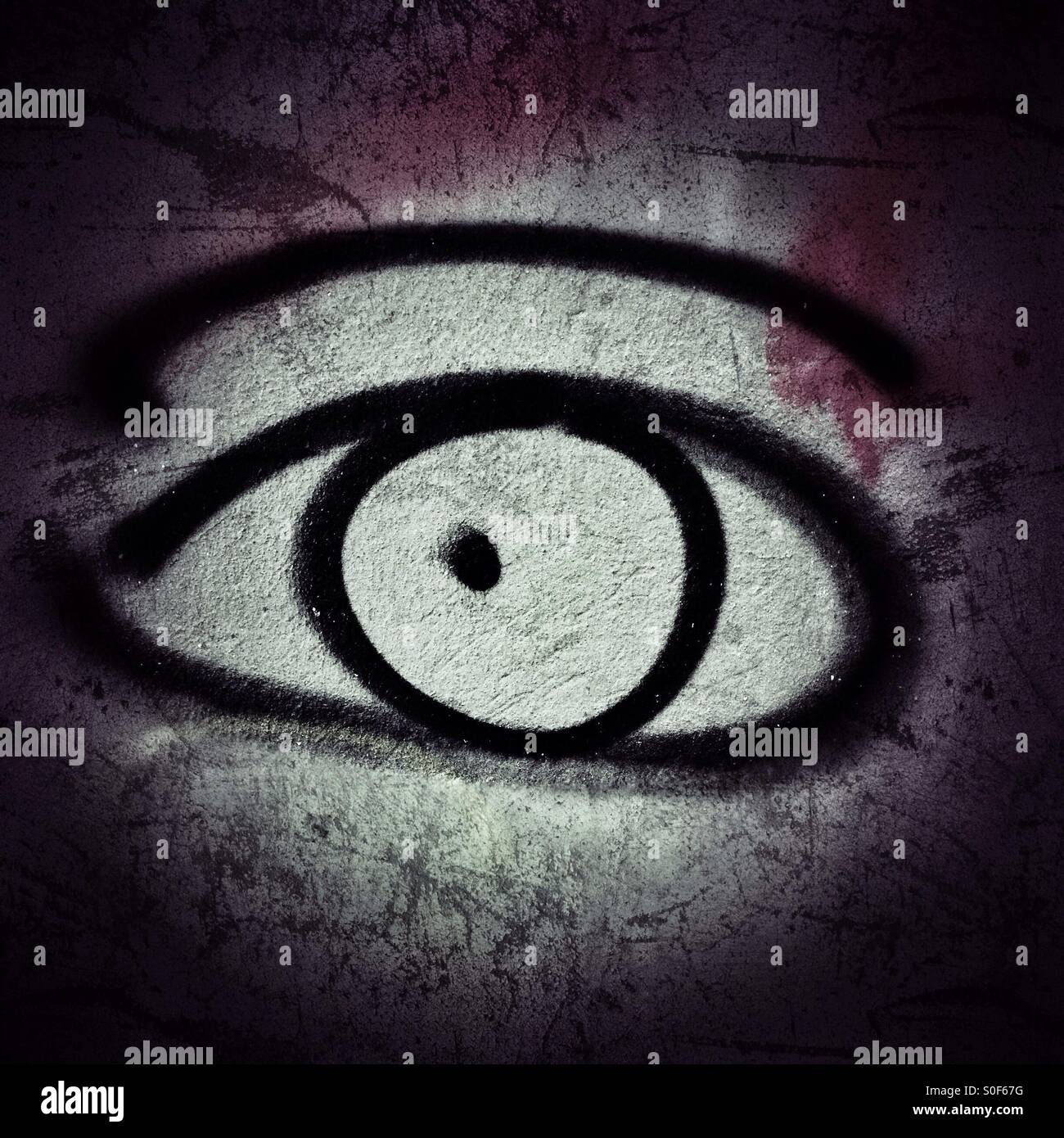 Eye - Smartphone Captured Stock Image