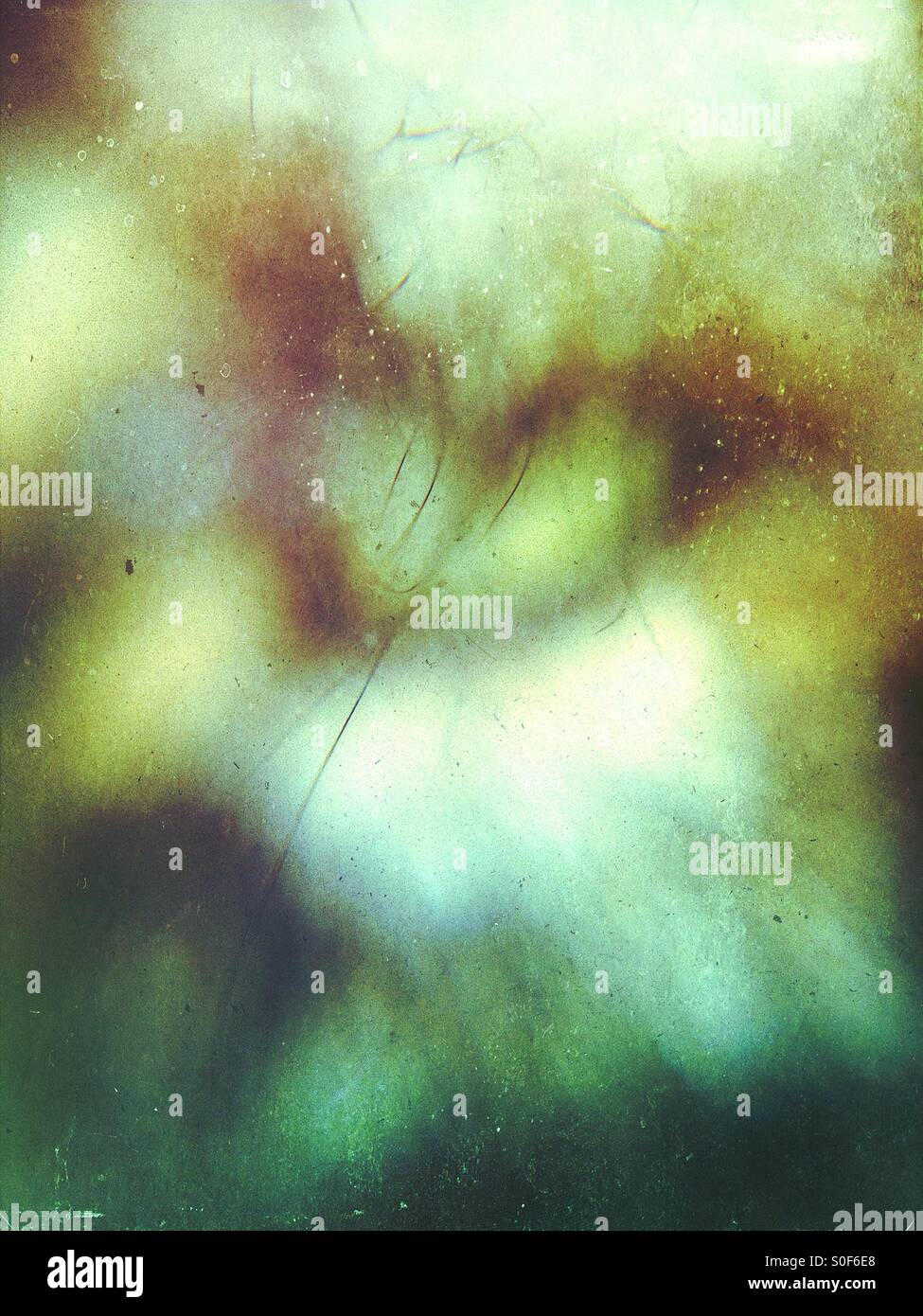 Abstract cats eye - Smartphone Captured Stock Image