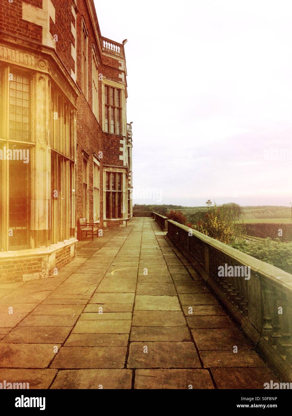 Temple Newsam House - Smartphone Captured Stock Image