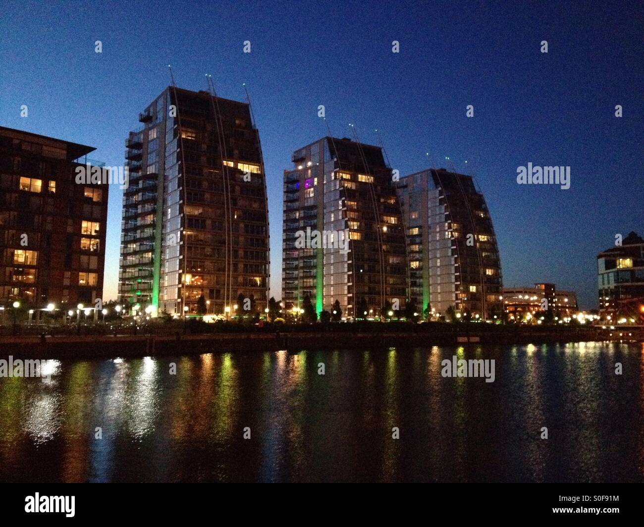 NV buildings, Salford Stock Photo Alamy