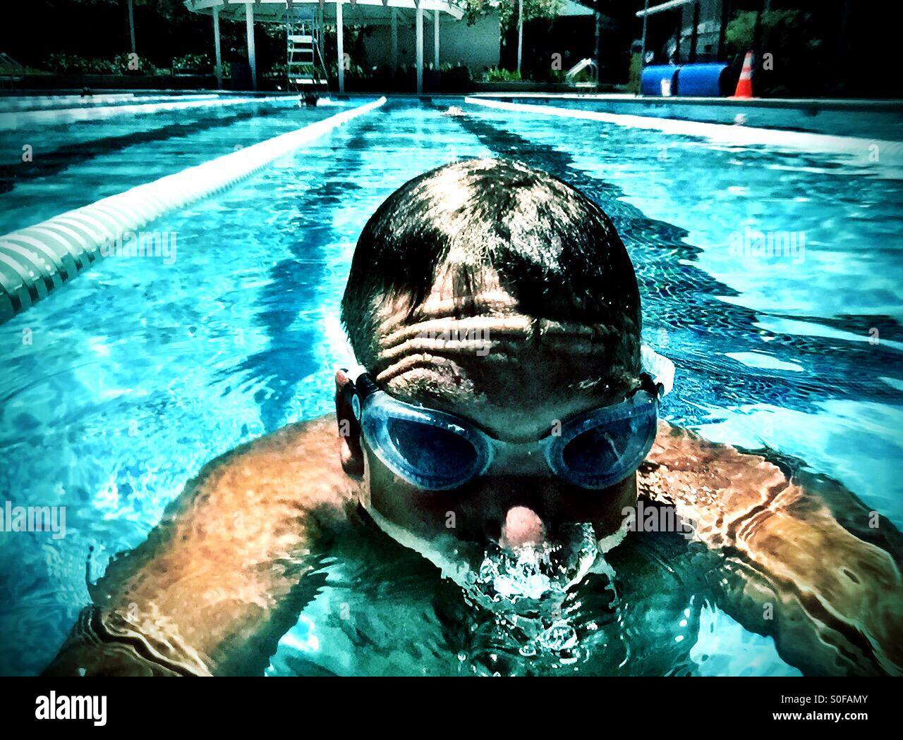 Swimming Pool Outdoor Swimming Hi-res Stock Photography And Images - Alamy