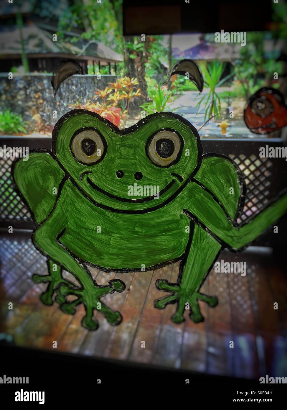 Frog painting hi-res stock photography and images - Alamy