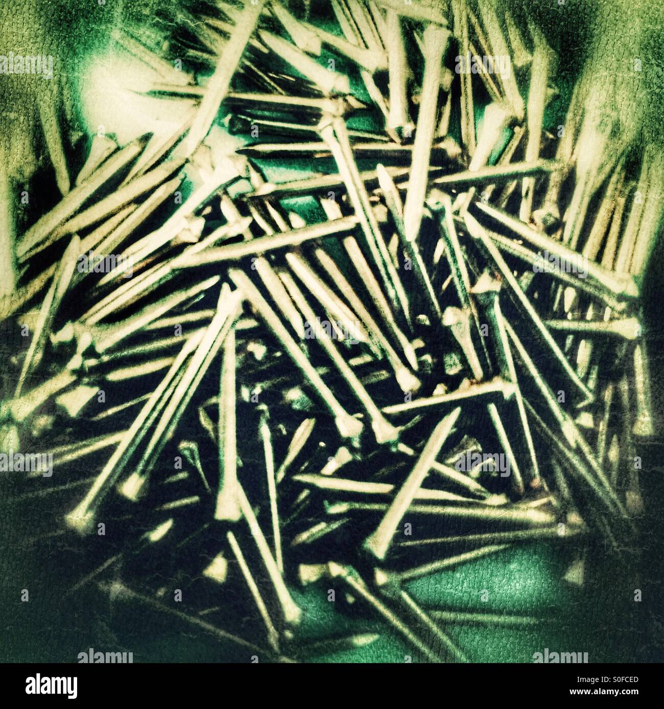 Nails - Smartphone Captured Stock Image