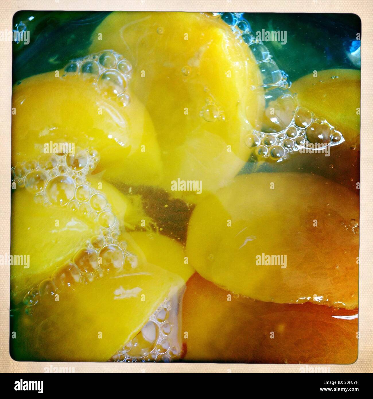 Peaches - Smartphone Captured Stock Image