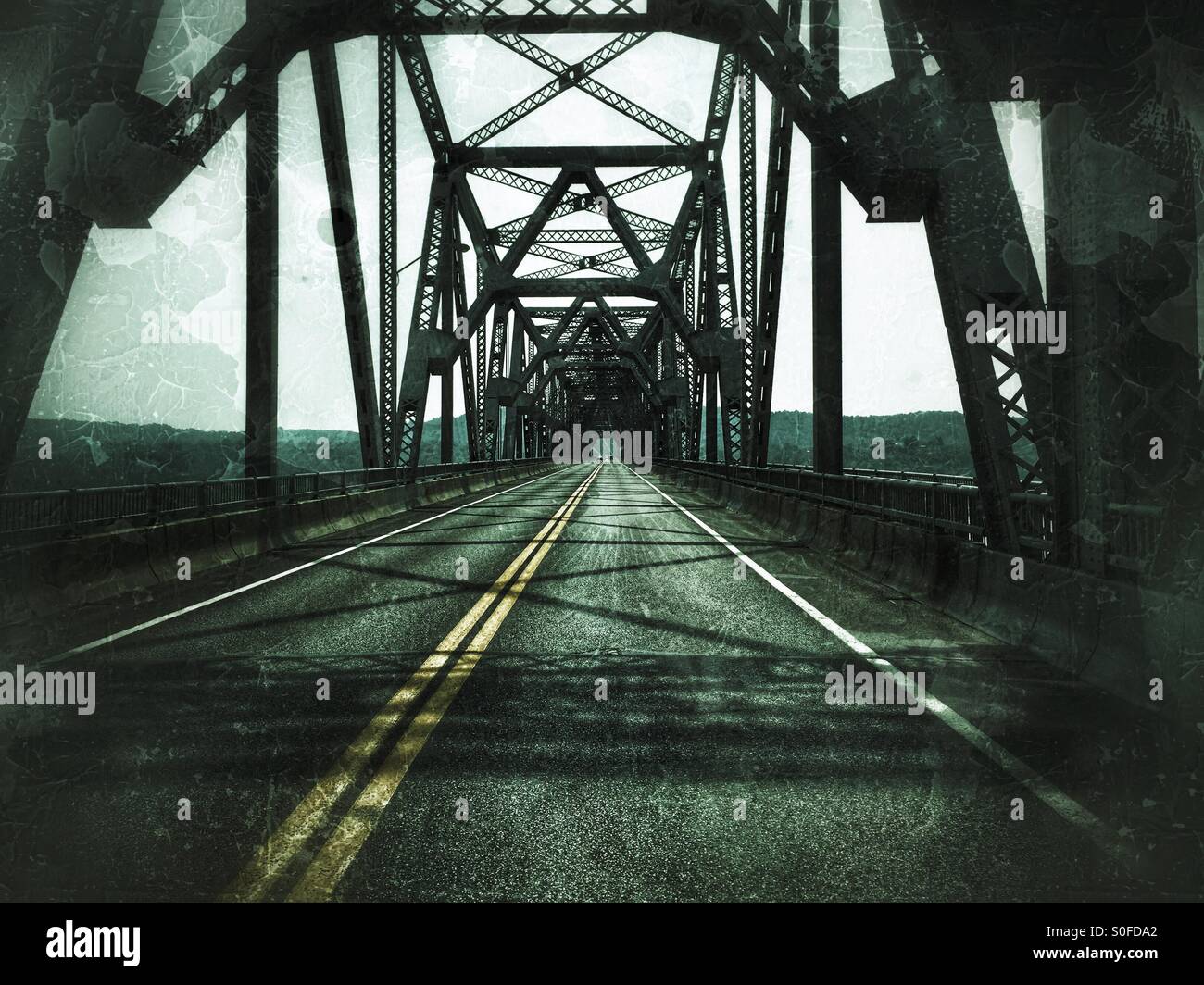 Rip Van Winkle bridge Stock Photo Alamy