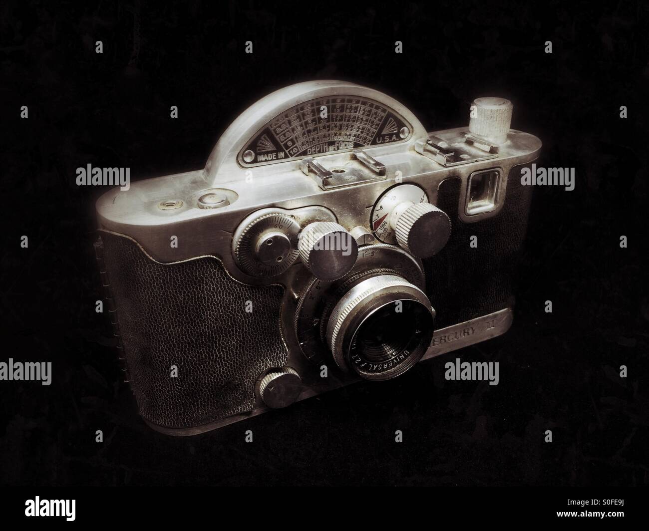 Universal Mercury II camera c.1946-1952 Stock Photo