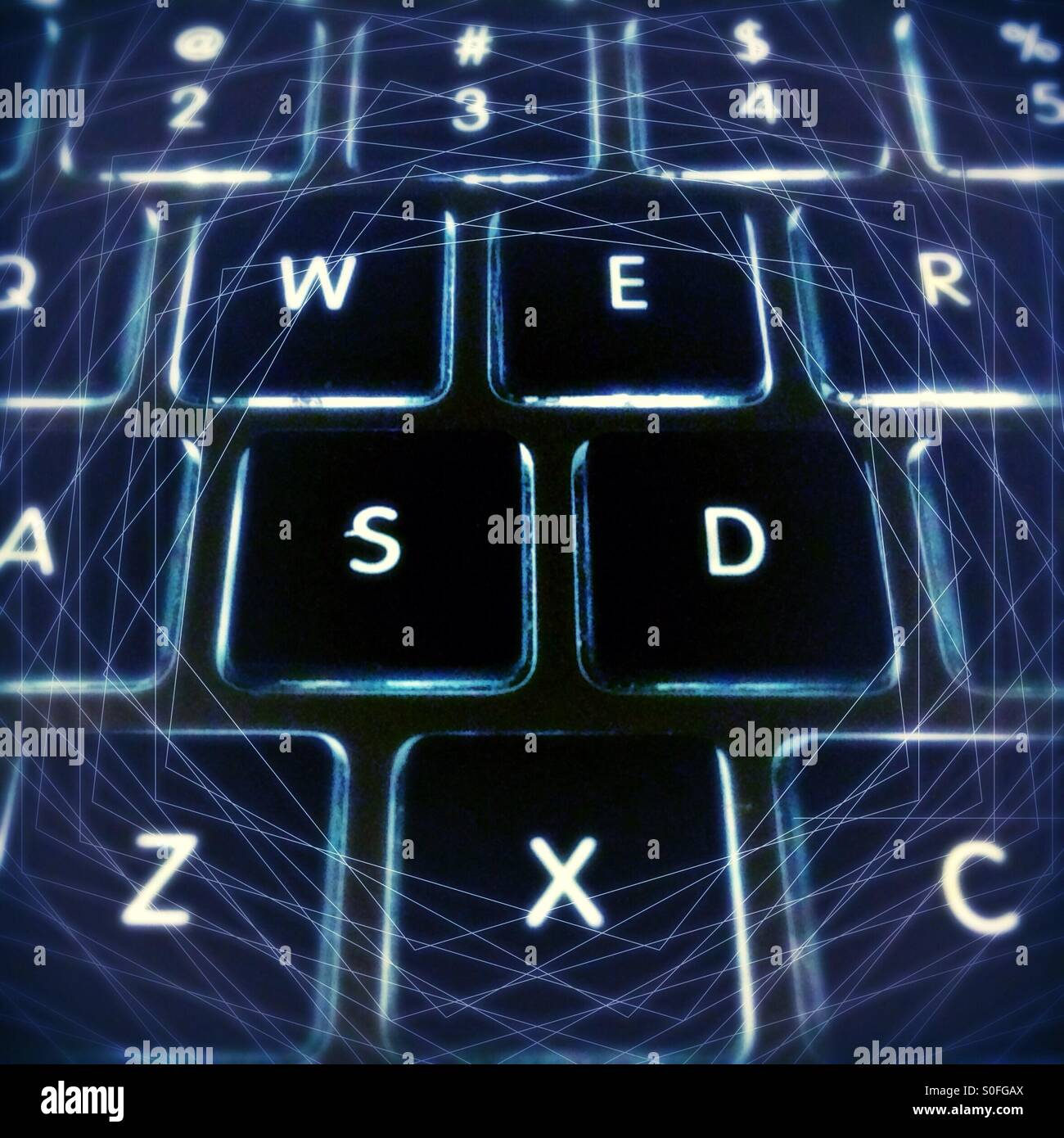 Computer Keyboard QWERTY Stock Photo Alamy