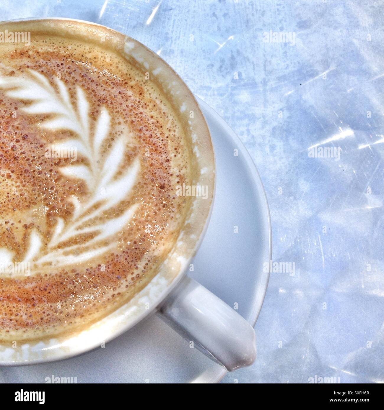 Coffee - Smartphone Captured Stock Image