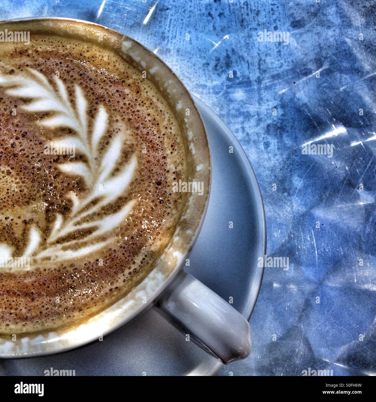 Coffee - Smartphone Captured Stock Image