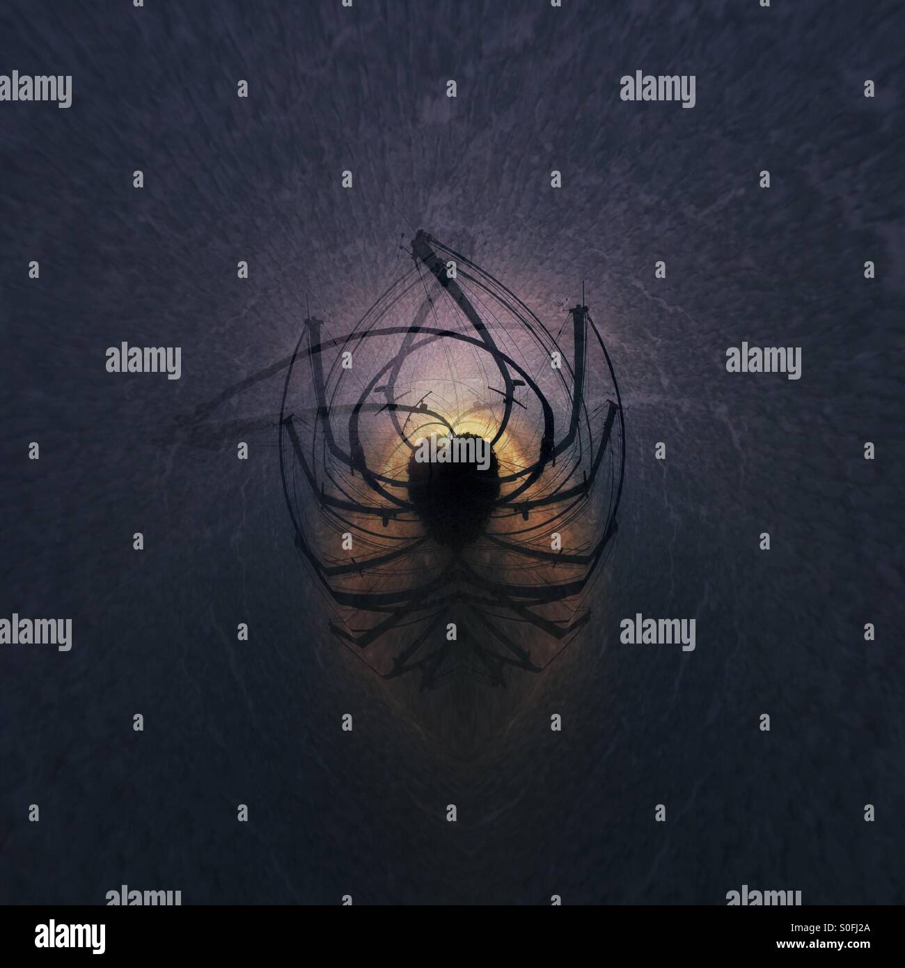The spider abstract Stock Photo - Alamy