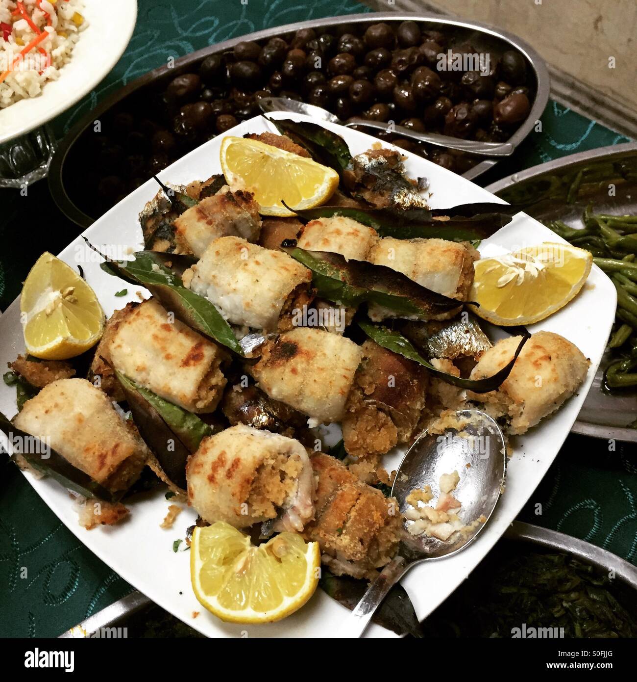 Typical Sicilian dish Stock Photo Alamy