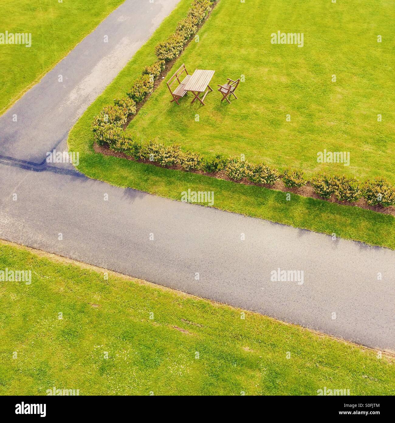 Meeting point - Smartphone Captured Stock Image