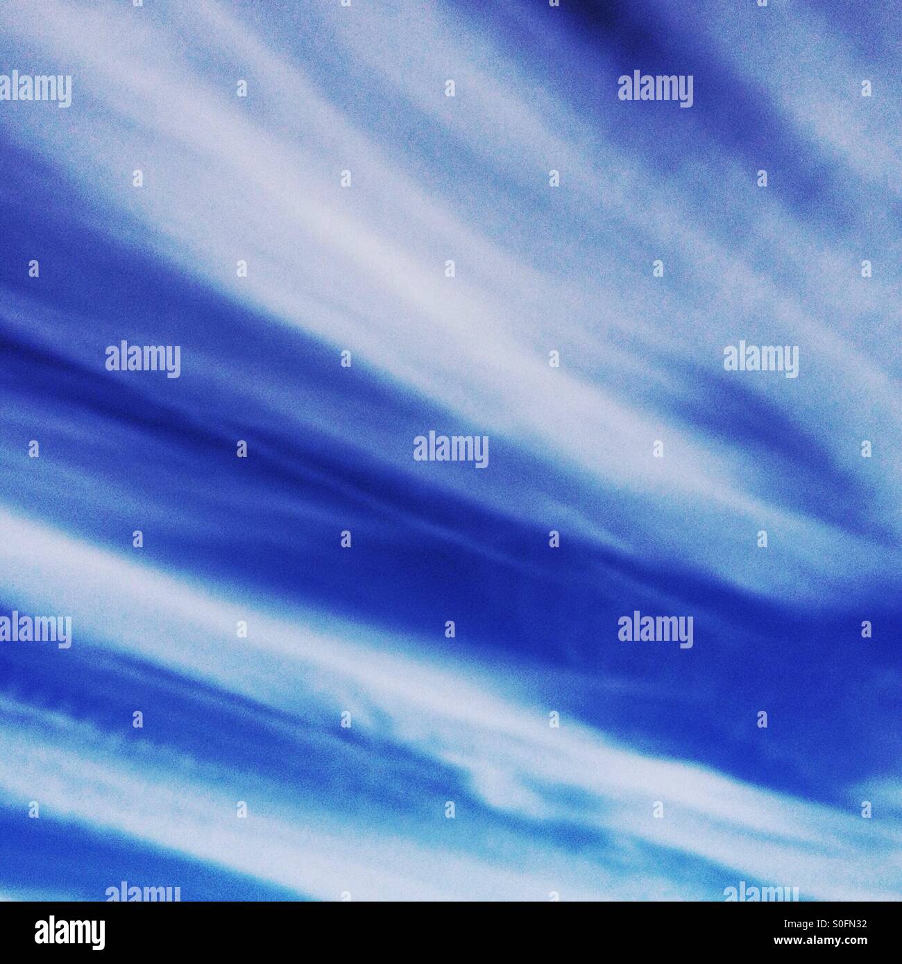 Cirrus clouds - Smartphone Captured Stock Image