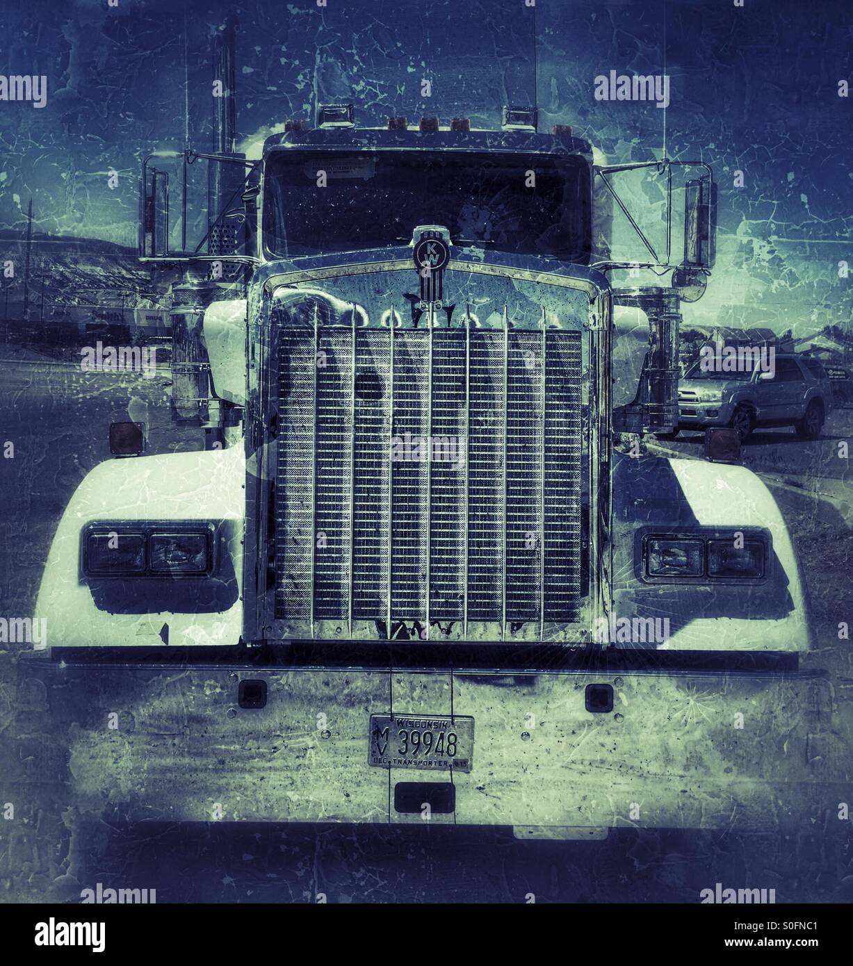 Tractor Trailer Wallpaper