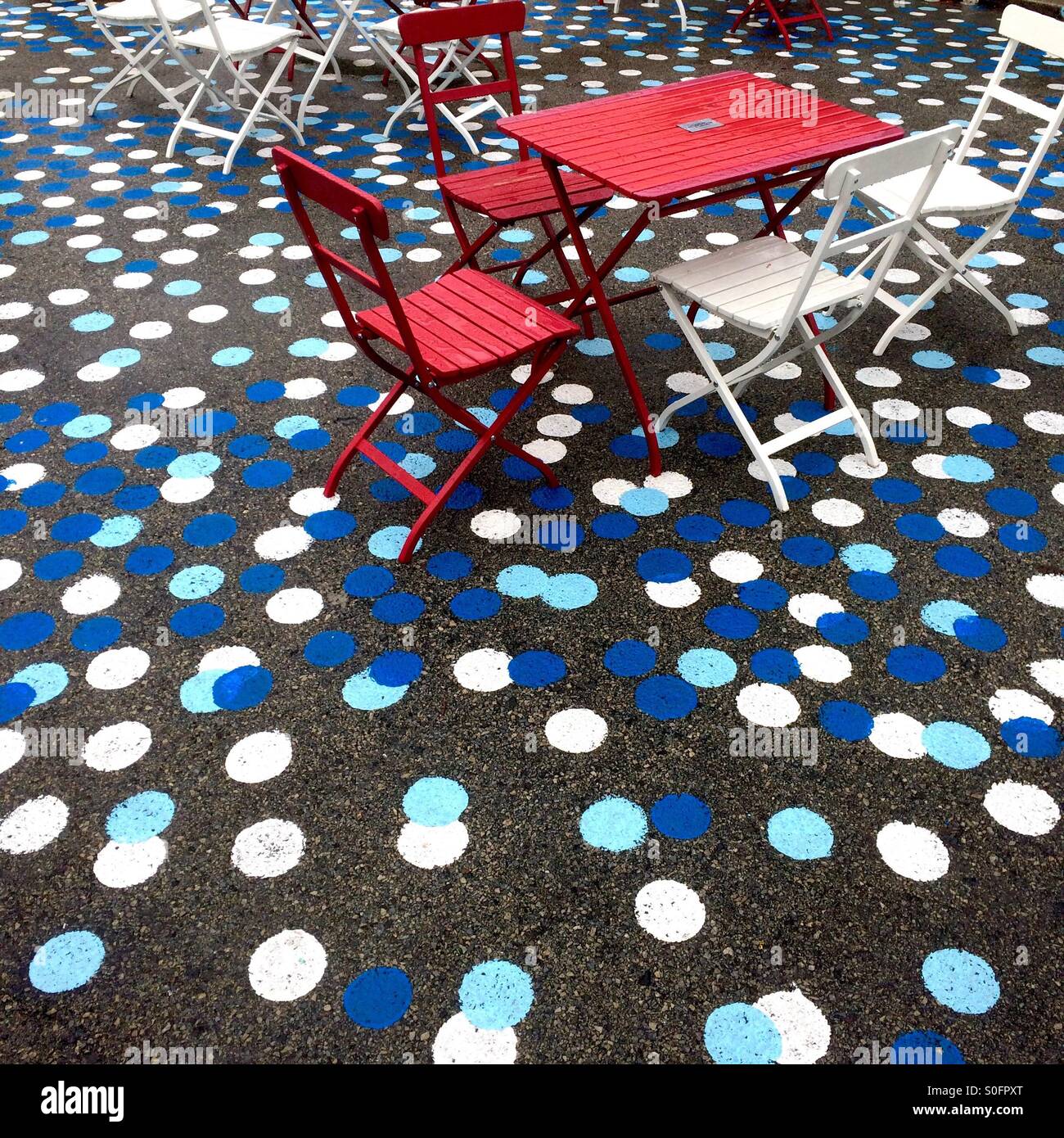 Catharine Thorn Park , South Philadelphia, Pennsylvania - Smartphone Captured Stock Image