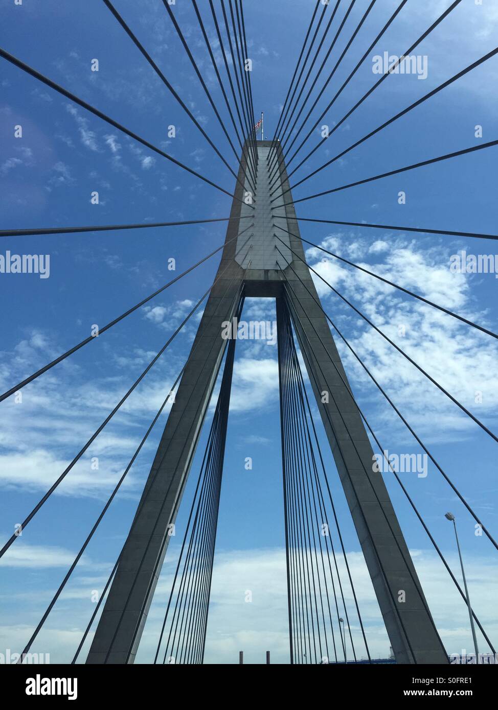 Anzac bridge Sydney Australia Stock Photo - Alamy