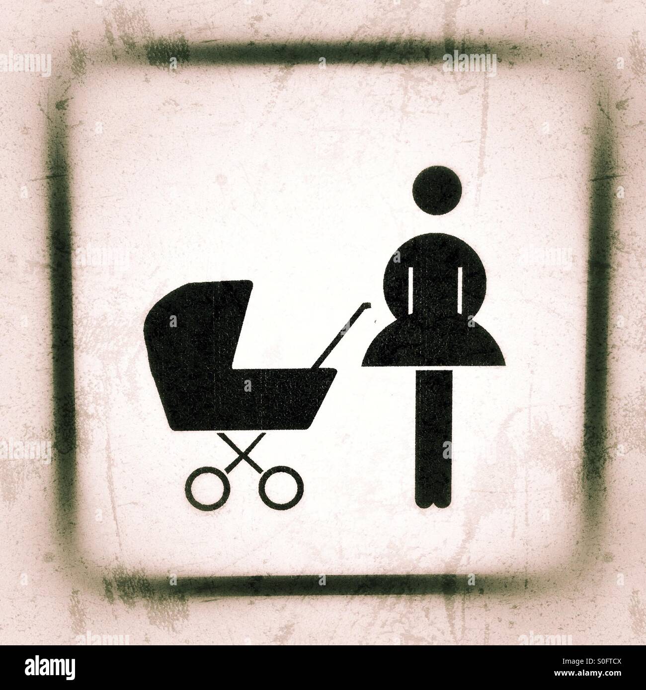 Buggies allowed Stock Photo