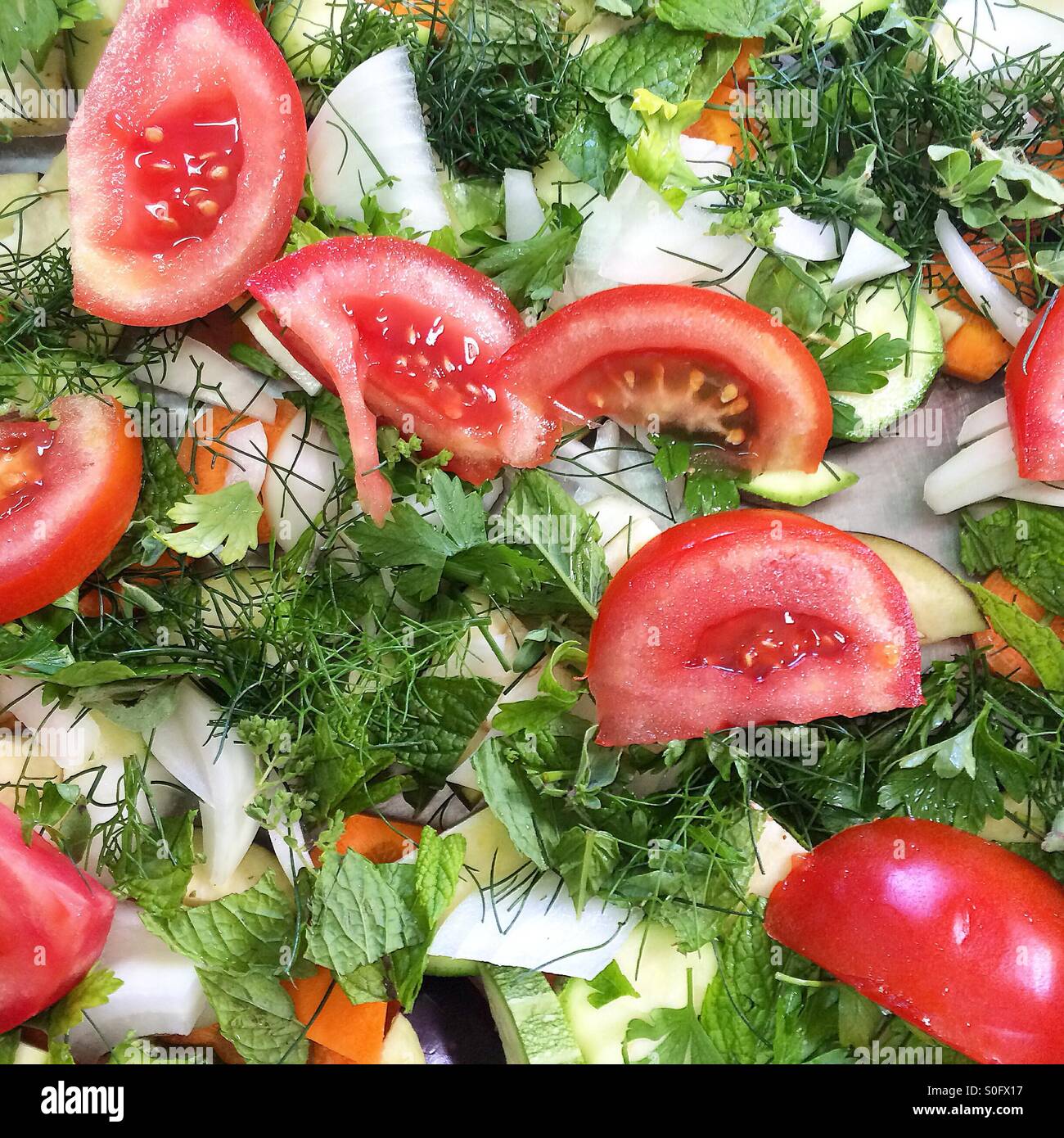 Greek food Stock Photo