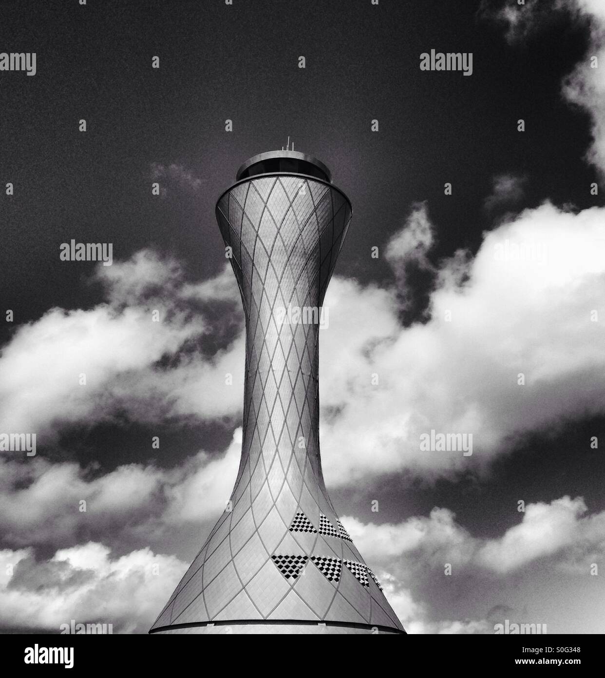 Air traffic control tower - Smartphone Captured Stock Image