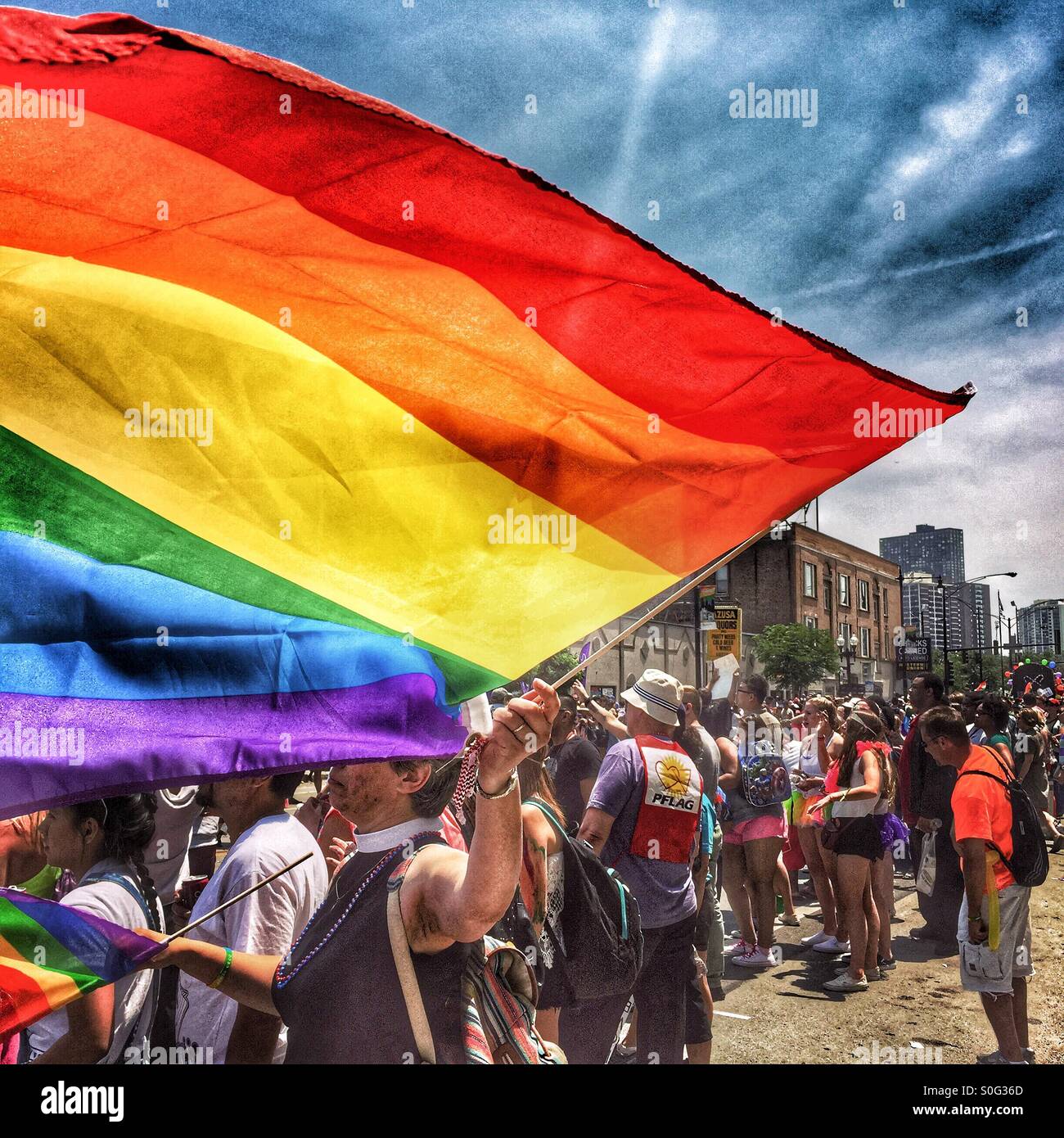 Chicago Pride Parade 2015 Stock Photo