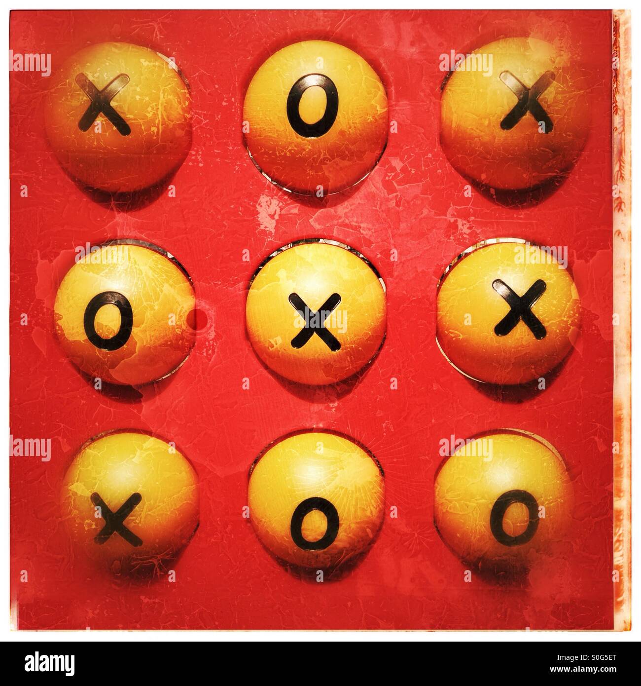 Tic tac toe glow hi-res stock photography and images - Alamy