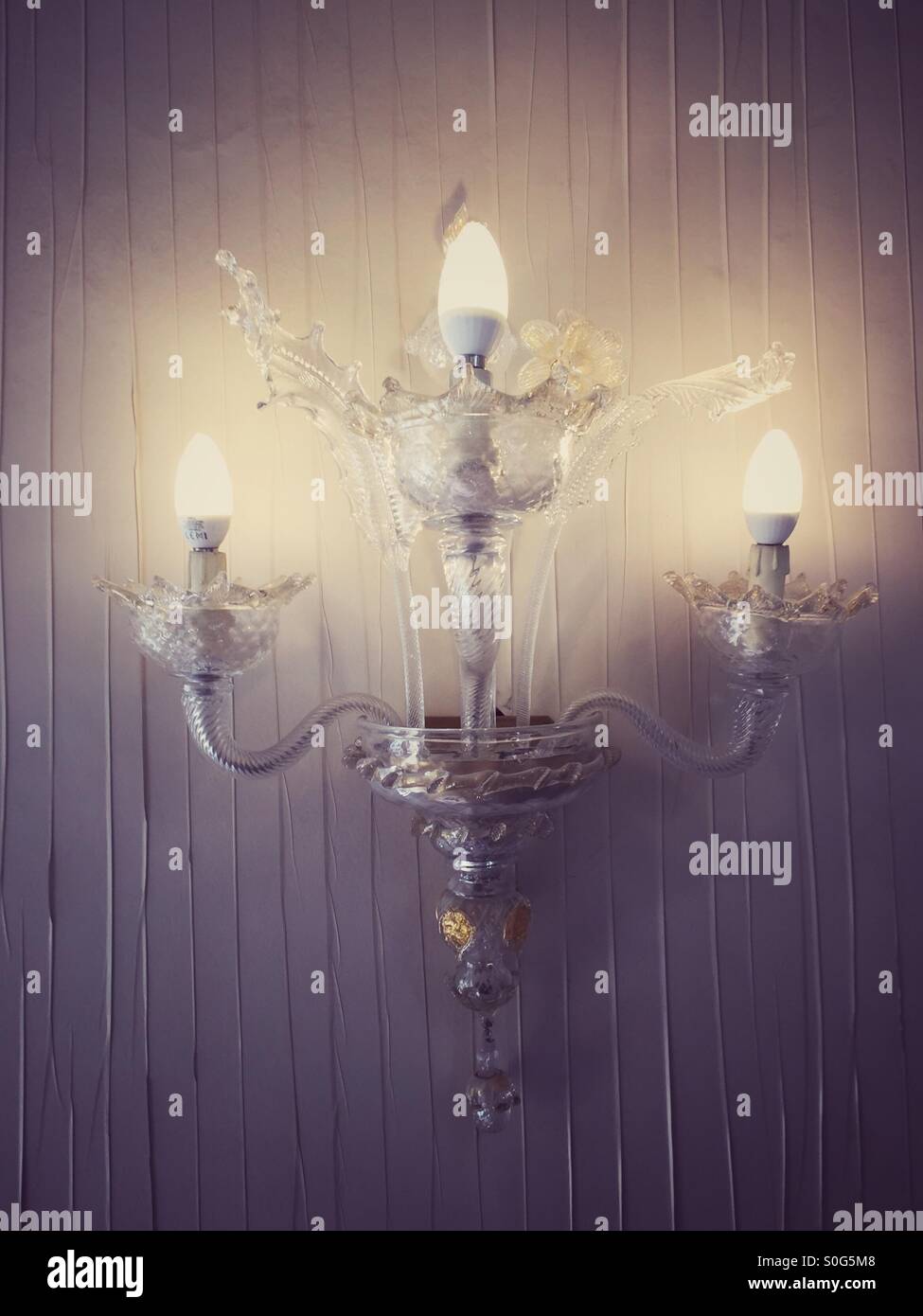 Expensive wall lighting Stock Photo Alamy